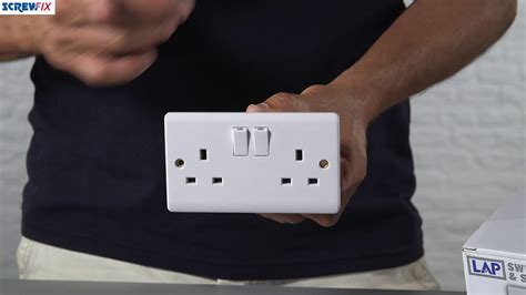 plug socket metal box|screwfix electric plug sockets.